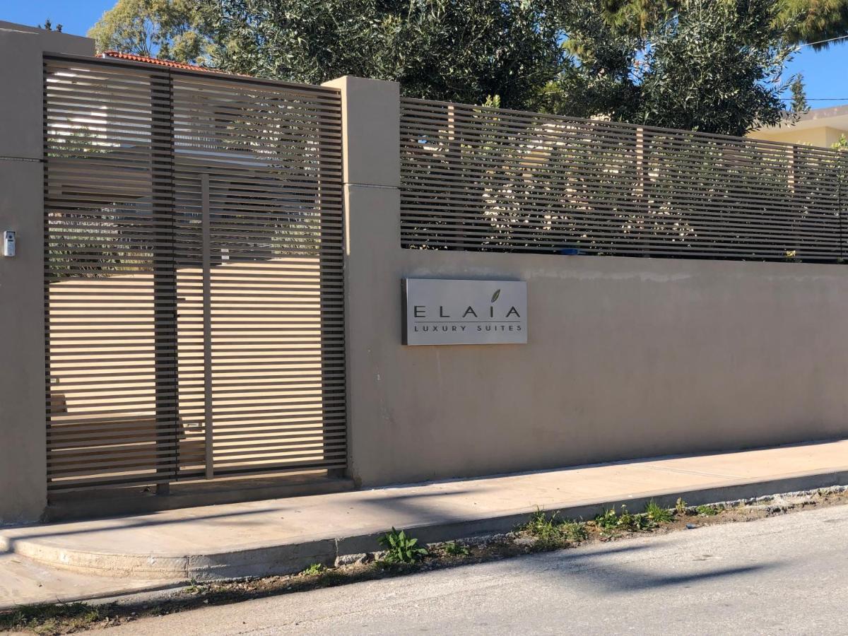Elaia Luxury Suites Lagonisi Exterior foto